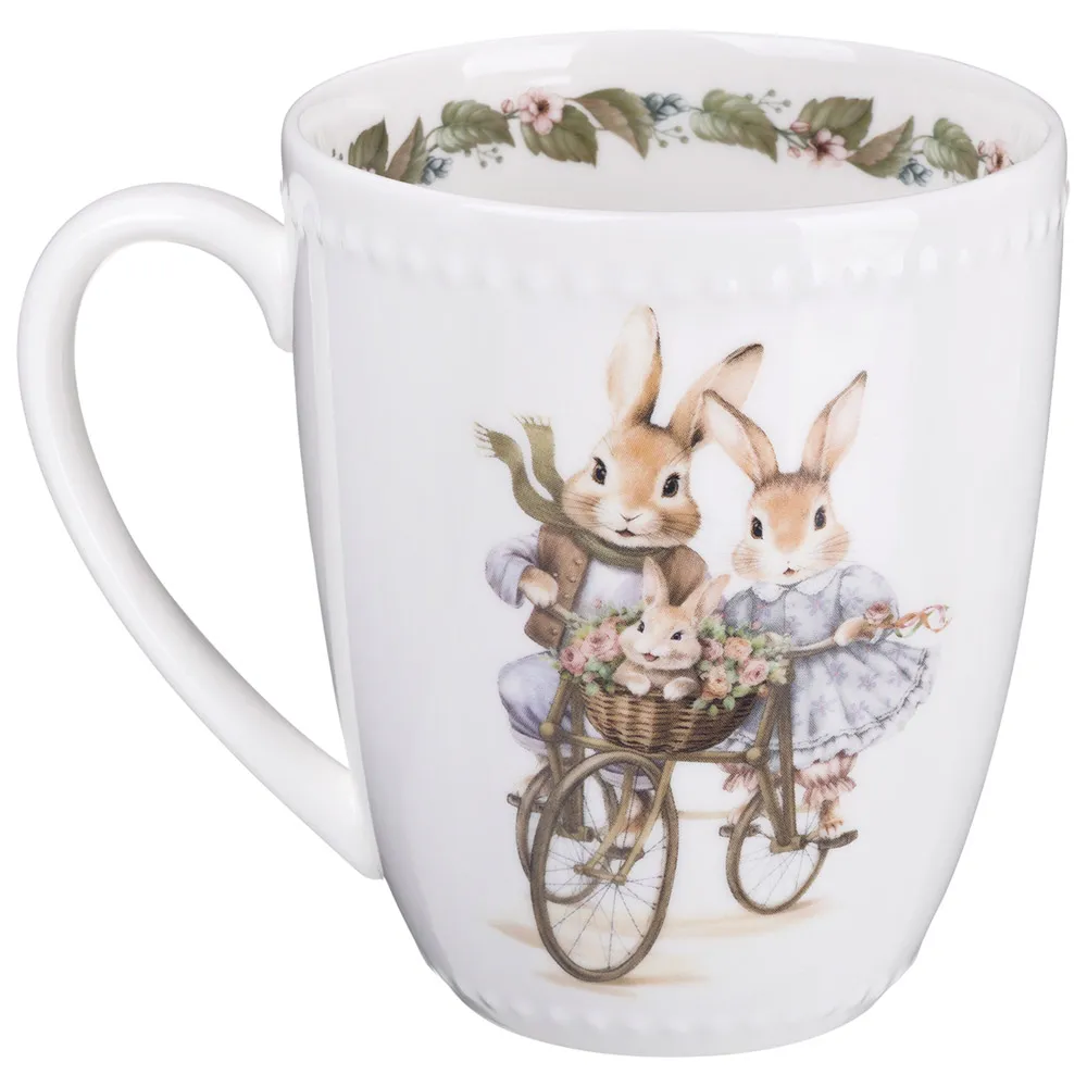 Fincan Lefard Rabbits family, farfor, 400 ml (425-294) — Baku Electronics