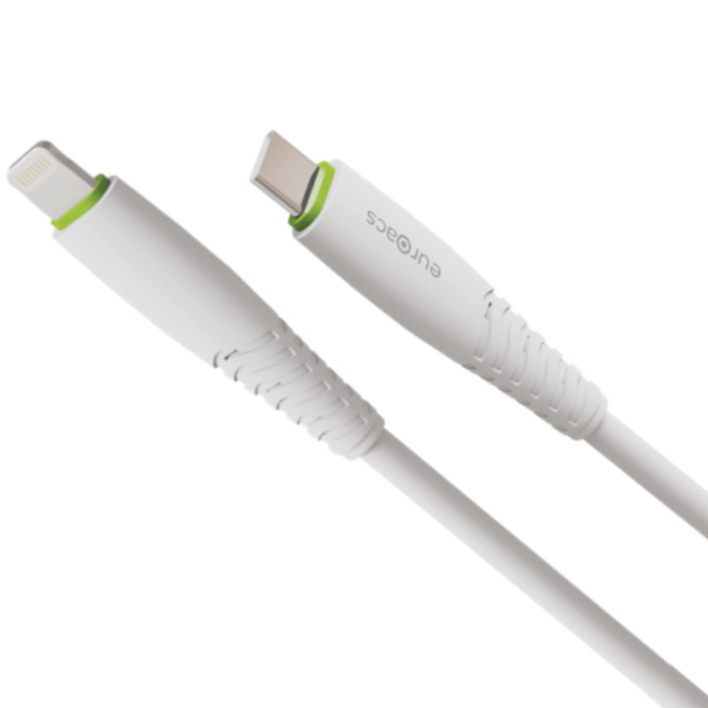 Naqil Euroacs EU-Z087C USB Type-C to Lightning 1 m ACHRKA118678 White — Mallar, Bakı (3)