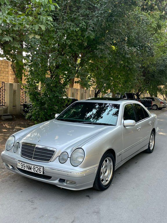 Mercedes E 220, 2.2 L, 1999 il, 600 000 km — Avtomobillər, Mingəçevir (6)