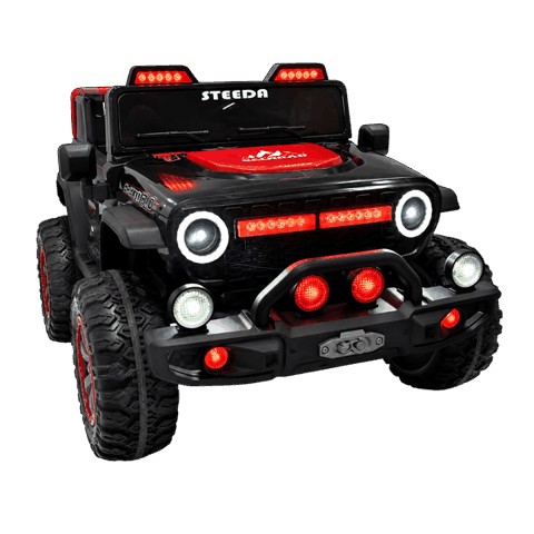 Uşaqlar üçün elektromobil JB-600 Black&Red — Bakı