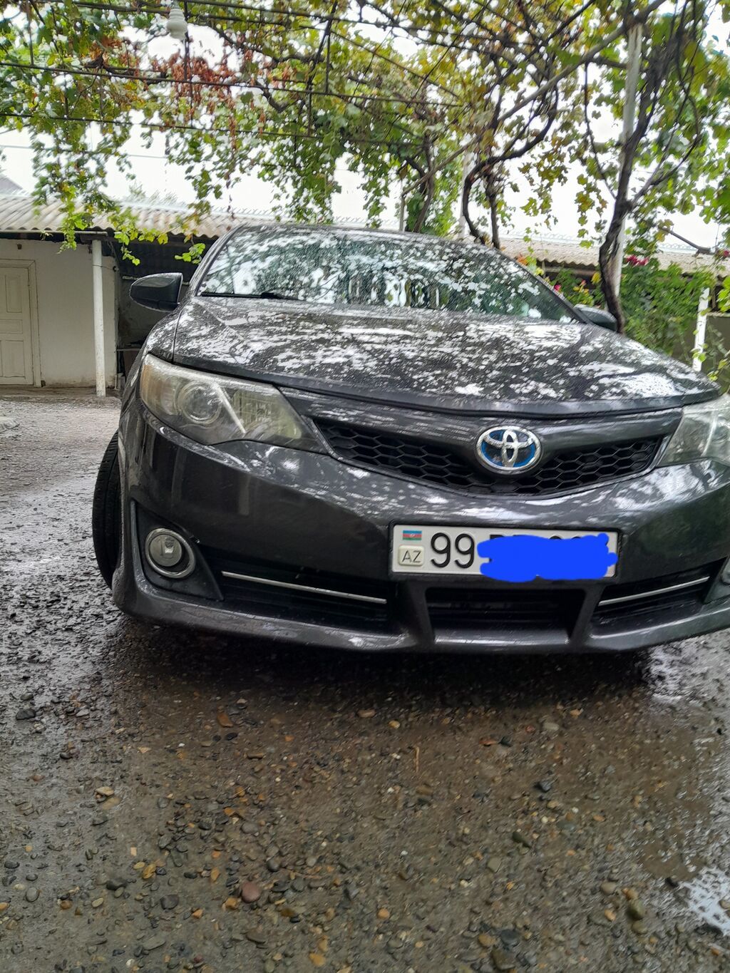 Toyota Camry SE sedan - Korpus: sedan, qrafit/boz rəng — Avto, Yevlax (3)