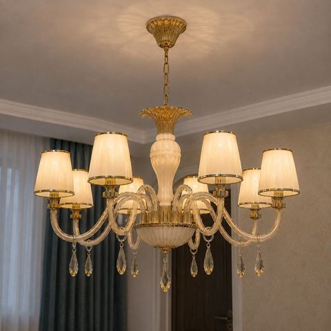 Çılçıraq, 8 lampa, Metal — Masazır