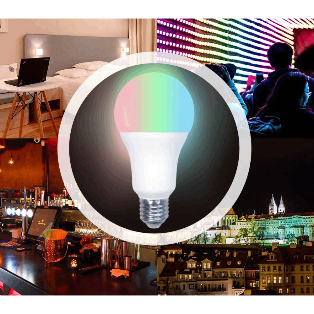Moes smart lampa Bulb WB-YBA14-RCW-E27- 220-MS 6974246474243 — Ağıllı ev, Bakı (3)