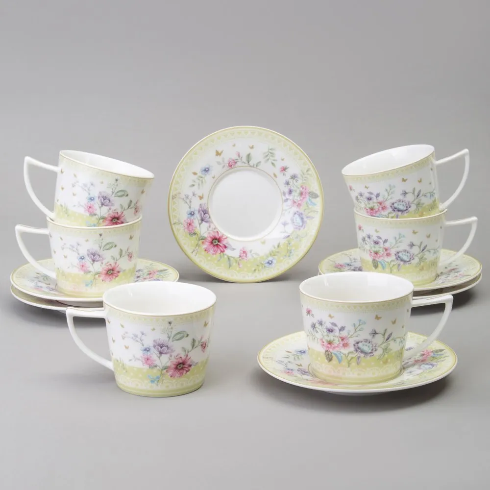 Çay dəsti Lefard Blossom 6 nəfərlik 12 parça (165-591) — Столовая посуда