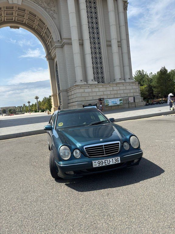 Mercedes E 240, 2.4 L, 1999 il, 391 673 km — Avtomobillər, Goranboy (3)