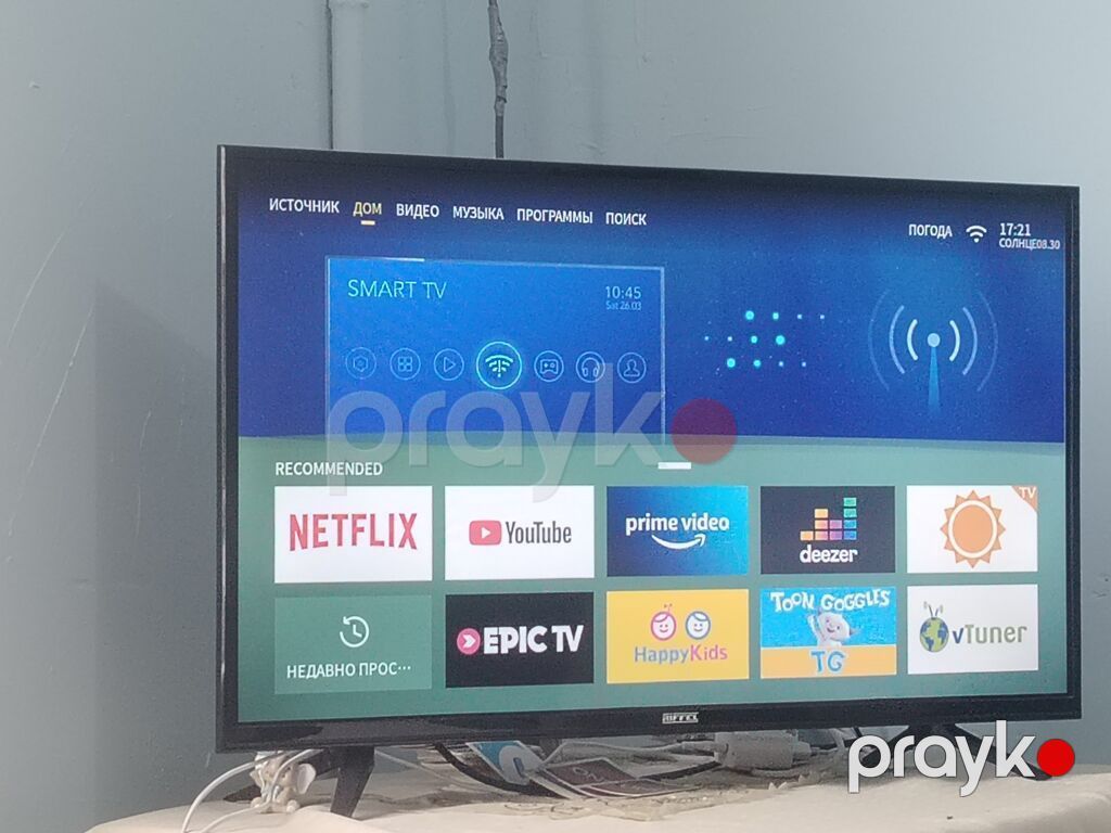 Riffel 32HD3300 32" Smart TV - Ekran: 32 düym, HD (720p) çözünürlük — Televizorlar, Bakı (5)