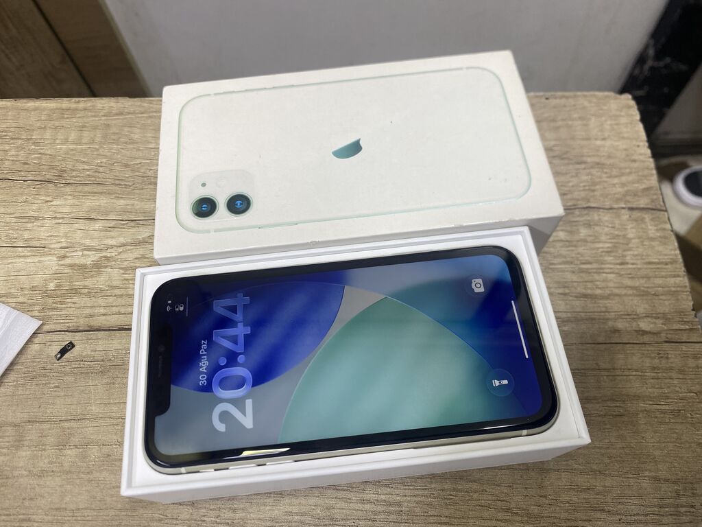 IPhone 11, 128 GB, Ağ, Face ID — Apple iPhone, Bakı (2)