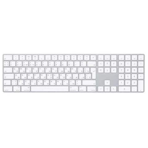 Klaviatura Apple Magic with Numeric Keypad Silver MQ052RS/A/MXCJ3RS/A — Bakı