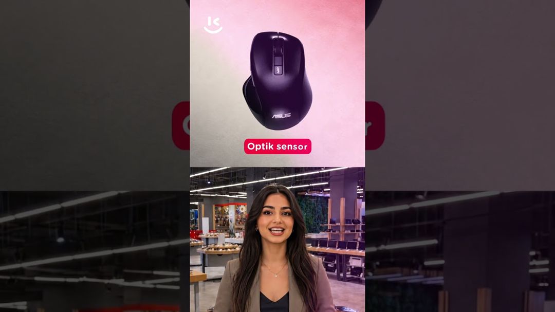 Mouse Asus MW202 90XB066N-BMU010 Rose Gold — Klaviaturalar və siçanlar, Bakı (3)