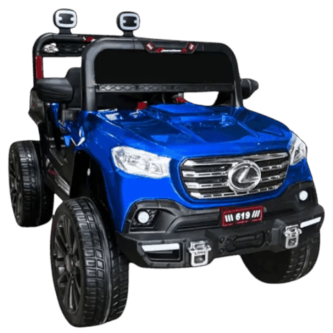 Uşaqlar üçün elektromobil 619 Blue — Bakı