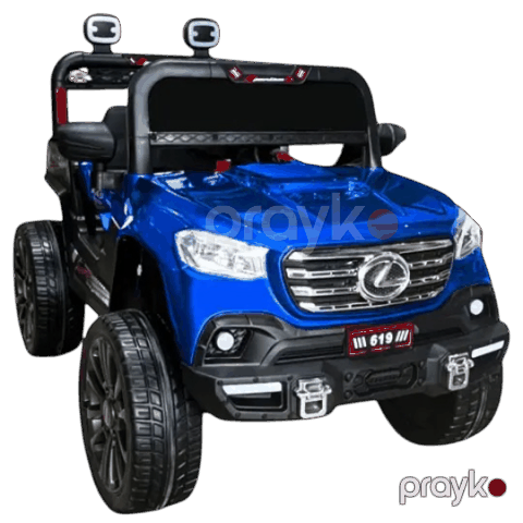 Uşaqlar üçün elektromobil 619 Blue — Bakı