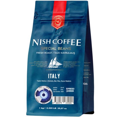 Qəhvə Nish Espresso İtaly 1000 gr 8682279231020 — Bakı