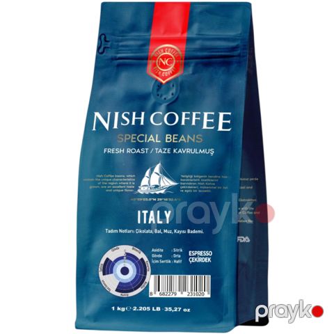 Qəhvə Nish Espresso İtaly 1000 gr 8682279231020 — Bakı