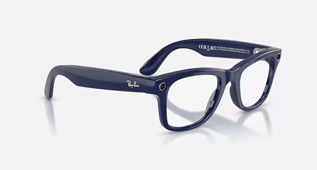 Ray-Ban Meta Wayfarer Gen 2 - Shiny Cosmic Blue / Transitions Sapphire — Elektronika, Bakı (4)