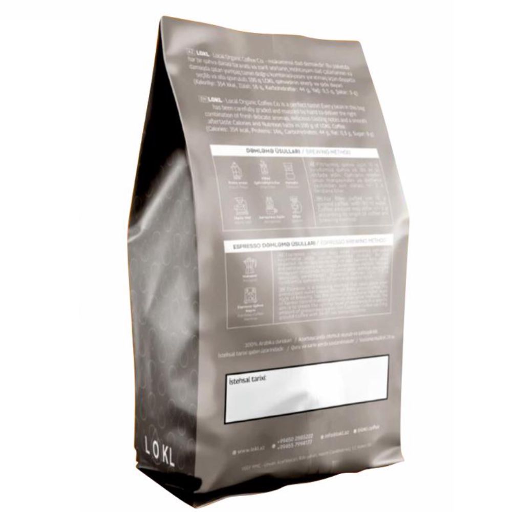 Qəhvə Lokl Cremoso Espresso Blend 200 qr (Dən) — Mətbəx texnikası, Bakı (2)