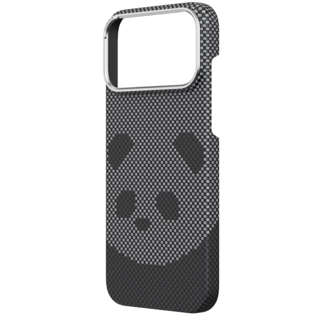 Qoruyucu örtük Comma iPhone 17 Pro Max Woven Series Magnetic 6942297136908 Panda — Çexollər, Bakı (2)