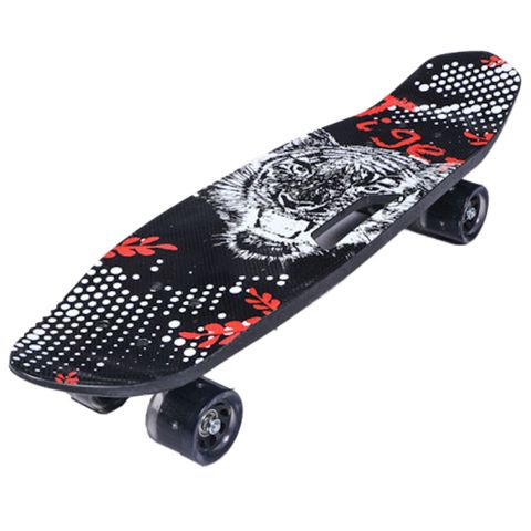 Skateboard XL HT-128S Handle Tiger White Black — Bakı