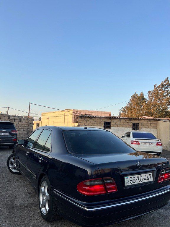Mercedes E 240, 2.6 L, 2000 il, 382 961 km — Avtomobillər, Bakı (5)