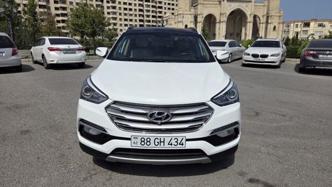 Hyundai Santa Fe, 2.0 L, 2017 il, 79 000 km — Bakı