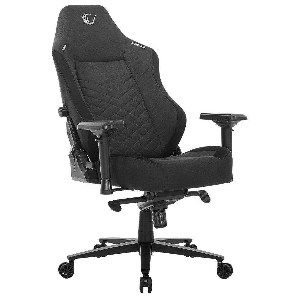 Gaming Chair Rampage KL-R82 Blıtz Black — Kompüter masaları və kresloları, Bakı (3)