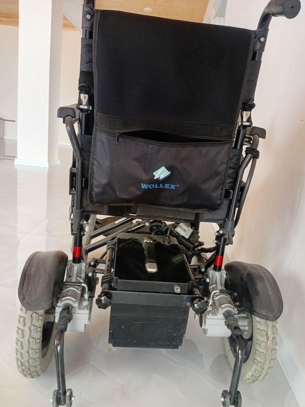Wollex elektrik əlil arabası - Marka/model: Wollex (şəkildə arxa — Mallar, Pirəkəşkül (2)