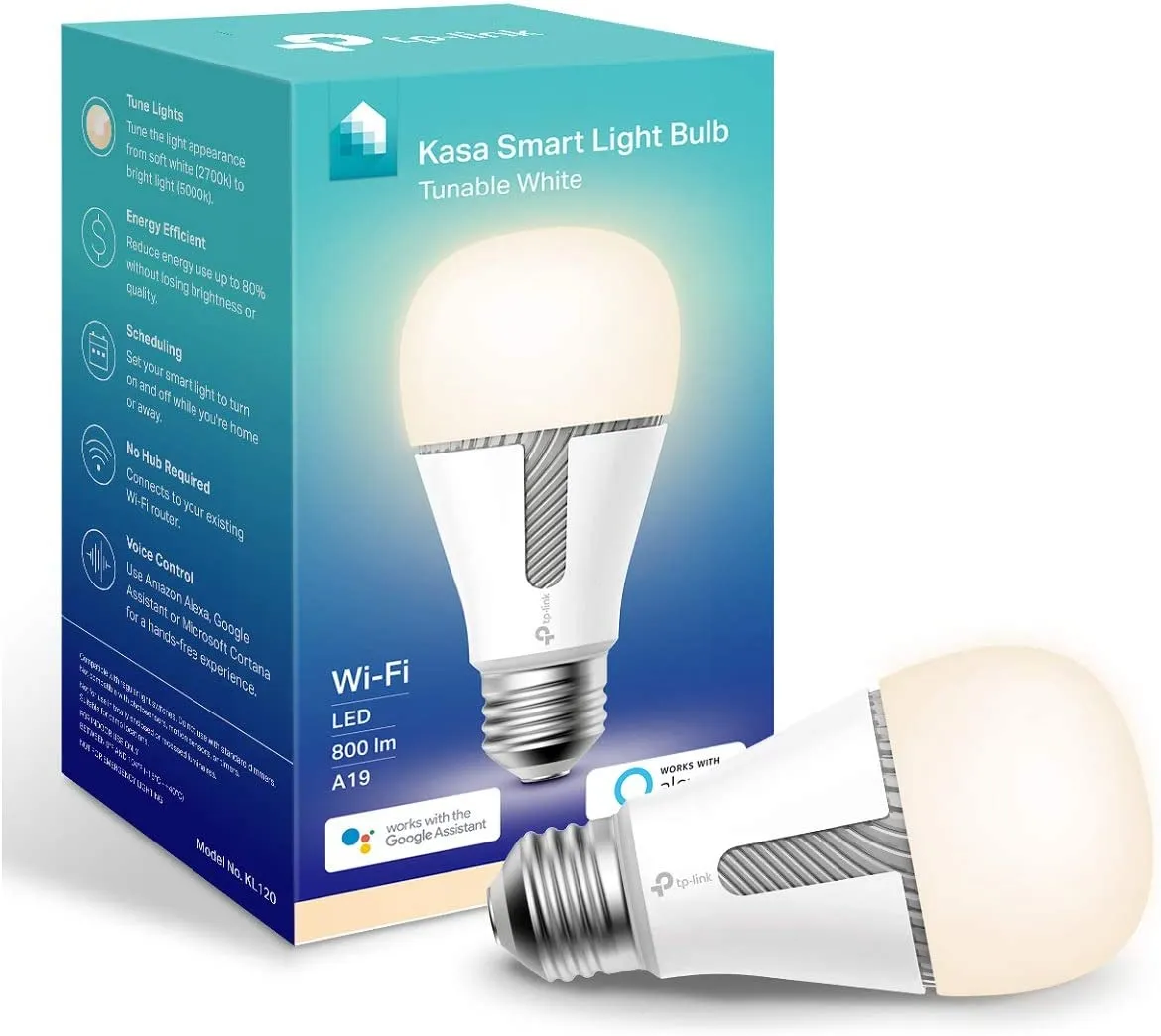 Lamp TP-Link KL120 Wi-Fi Led Kasa Smart Light Bulb Tunable White — Bakı