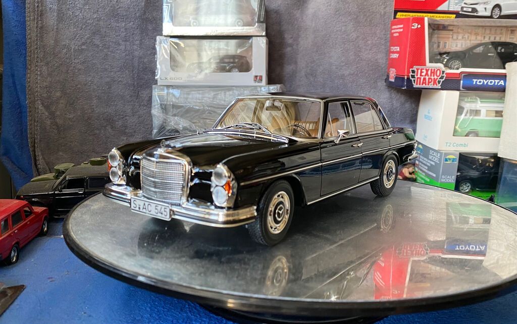 Mercedes, 1968 il, 1:18, Dəmir, Ödənişli çatdırılma — İdman, hobi, istirahət, Bakı (7)