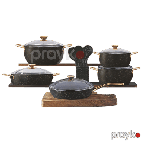 Bonera vogue ındıksıon 16 parça qara — Bakı