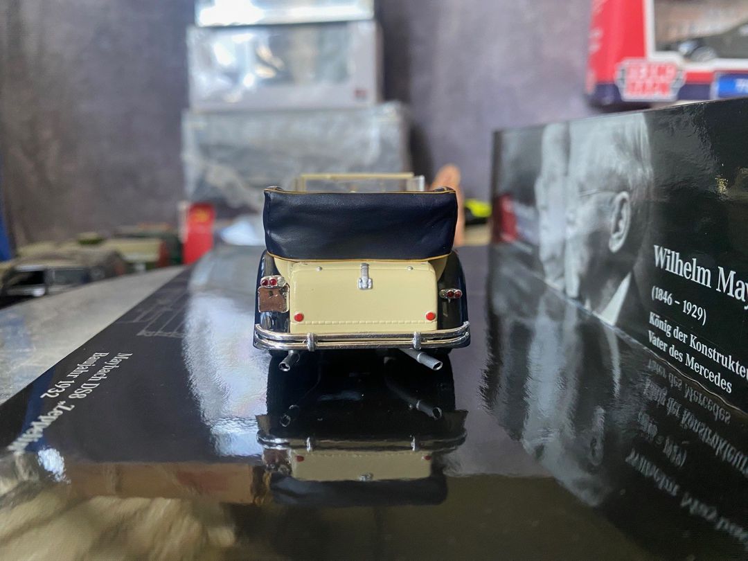 Коллекционная модель Maybach Zeppelin DS8 convertible bige 1932 — Kolleksiyalar, Bakı (10)