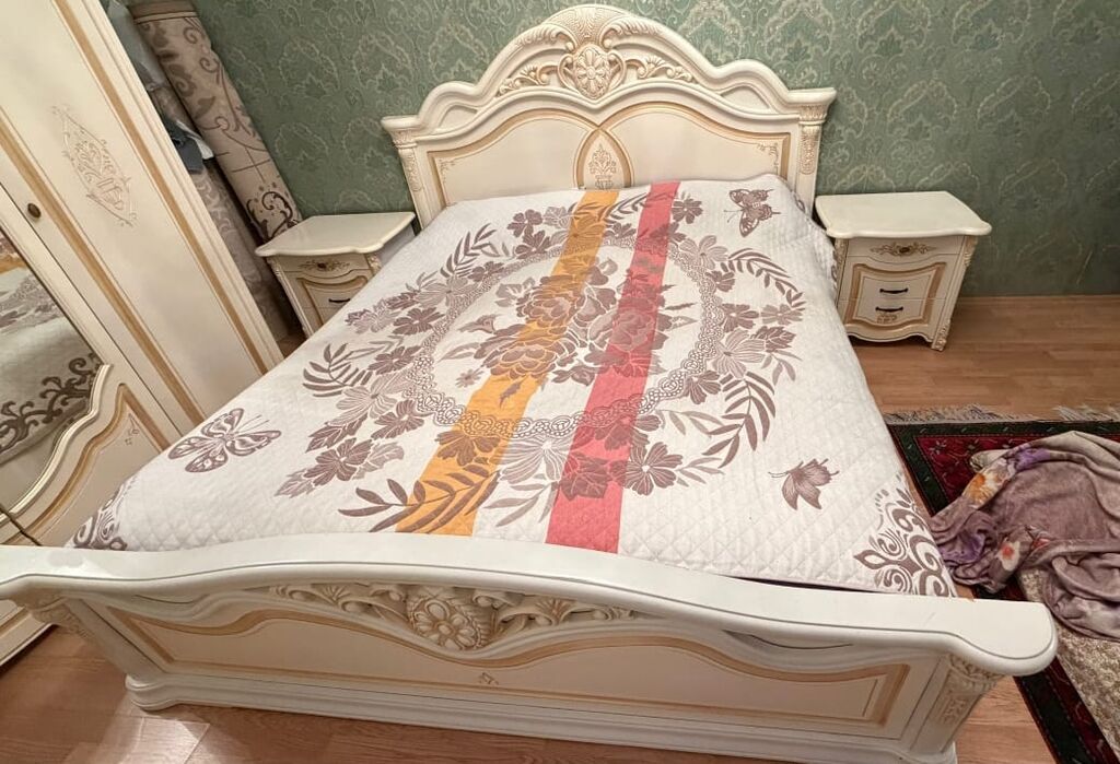Belarusiya istehsali yataq desti. Matras ortapedik .180/200 taxt — Mebel, Xırdalan (5)