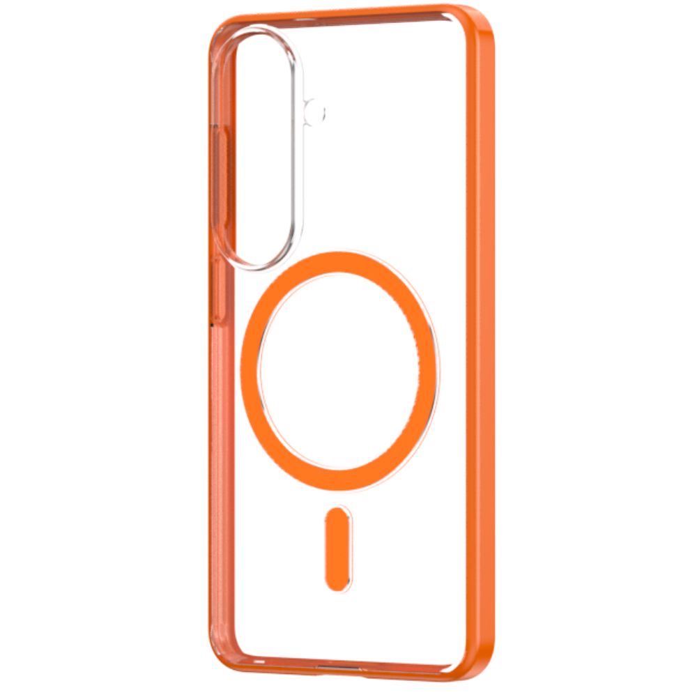 Qoruyucu örtük Devia Samsung S26 Crystal Shield Magnetic 6942297147133 Orange — Çexollər, Bakı (3)
