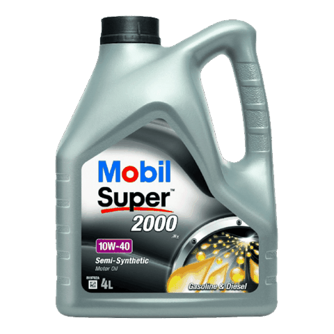 Mühərrik yağı Mobil Super 2000 X1 10W40 4L — Bakı