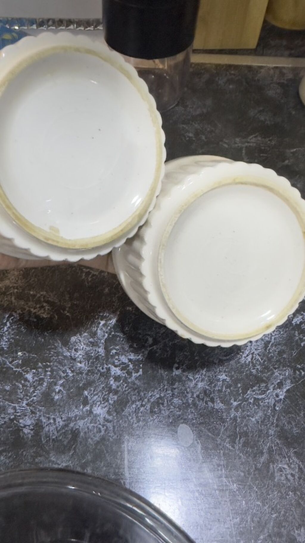 Bişirmə üçün formalar, rəng - Ağ, Keramika — Bişirmə qabları, Mingəçevir (5)