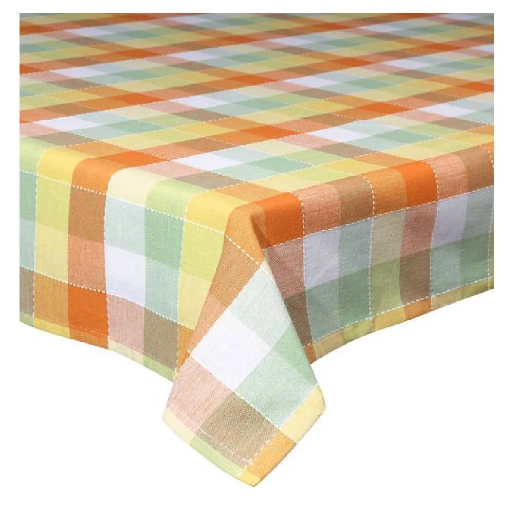 Süfrə Tognana Tovaglia Antimac. Carioca Check/Cotton Multicolor, 150x300 cm (E1XTO572464) — Bakı