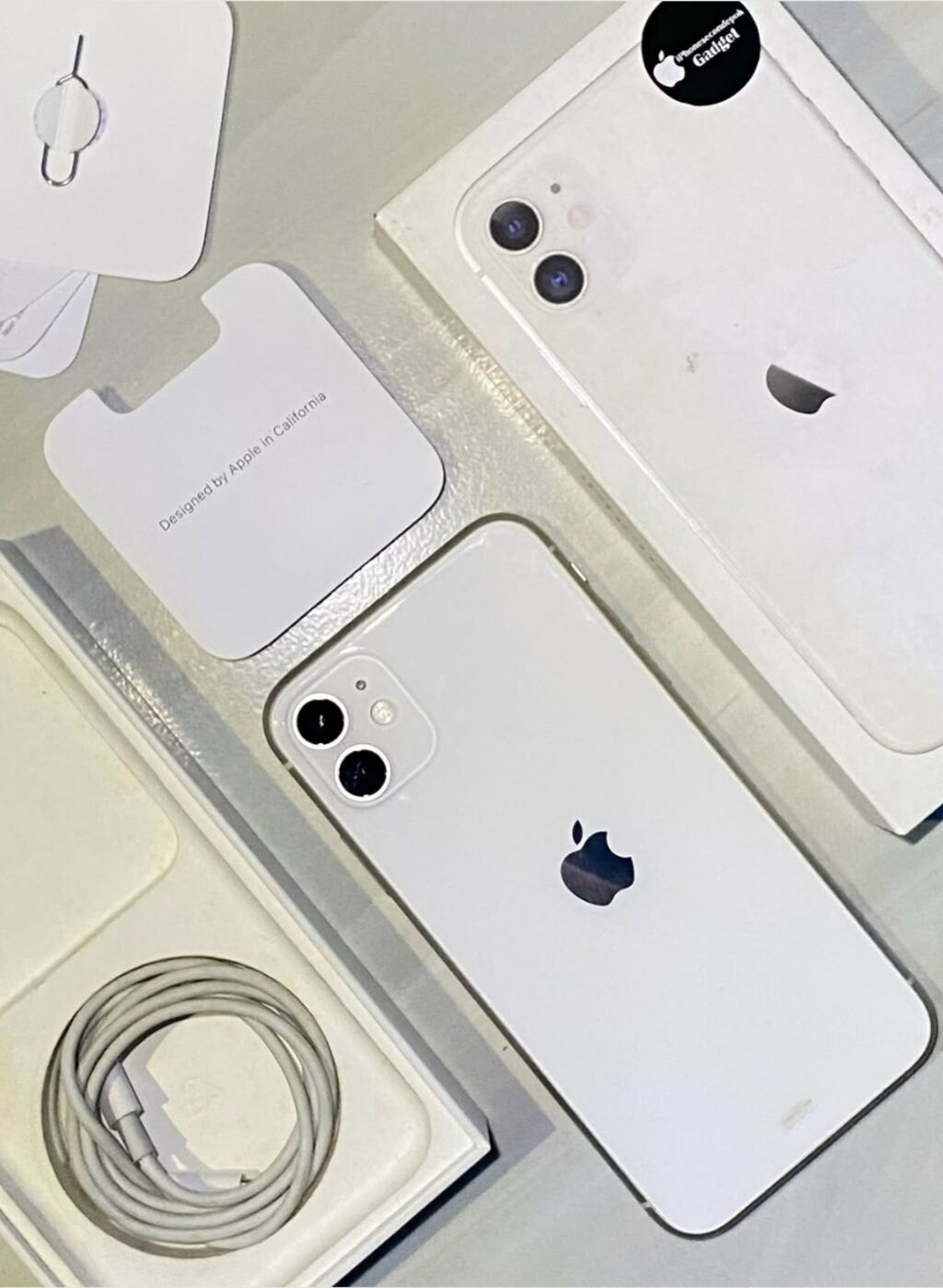 IPhone 11, 128 GB, Ağ, Zəmanət, Kredit, Simsiz şarj — Apple iPhone, Bakı (2)