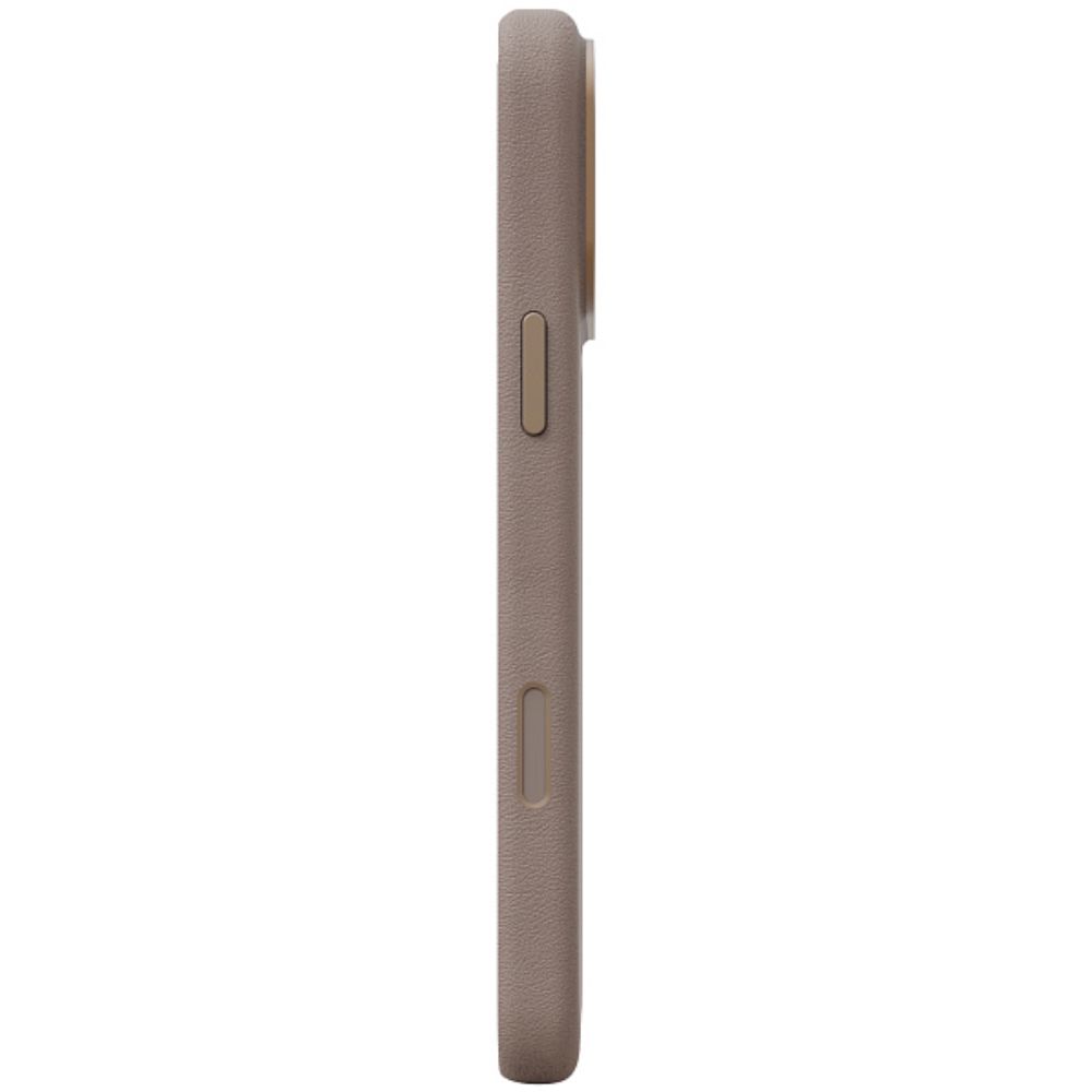 Qoruyucu örtük Magssory iPhone 17 Pro Max Eco-Leather CLT045 Latte — Çexollər, Bakı (3)