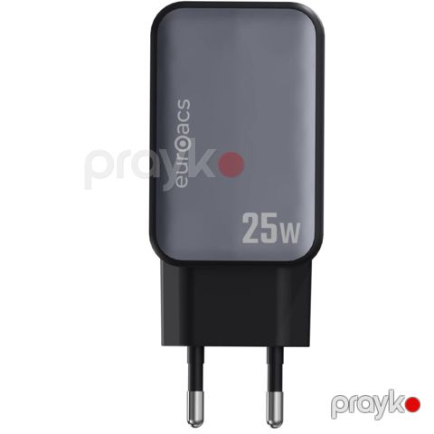 Adapter Euroacs EU-MQ340 PD 25W ACHRBA842606 Gray — Bakı