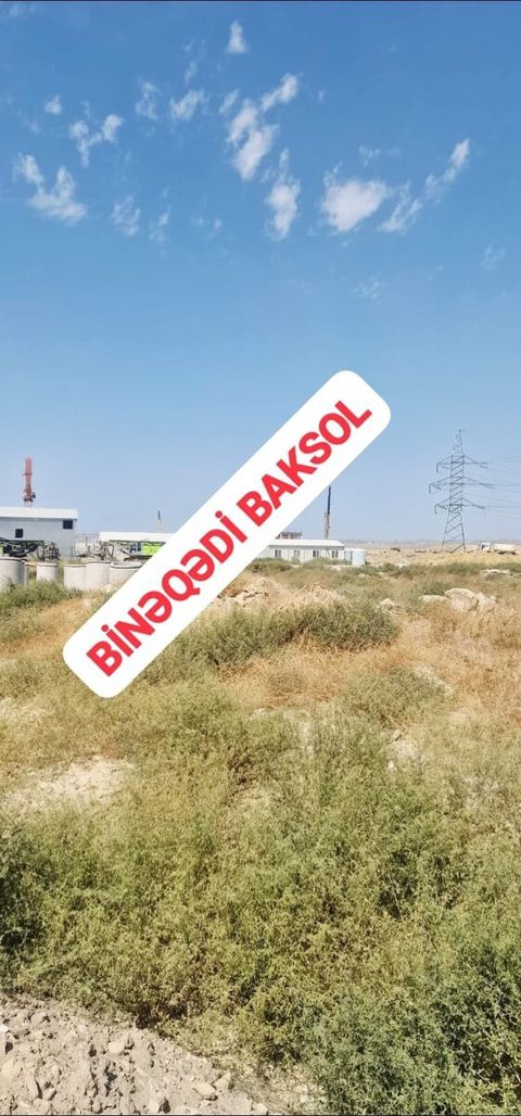 60 sot torpaq sahəsi, Binəqədi qəs — Bakı