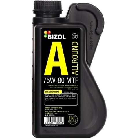 Sürətlər qutusu üçün yağ Bizol Allround Gear Oil GL5 80W-90 1 lt — Bakı