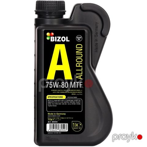 Sürətlər qutusu üçün yağ Bizol Allround Gear Oil GL5 80W-90 1 lt — Bakı