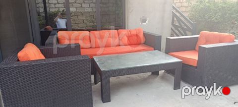 Açıq hava üçün dəst: rattan bağ/terrasa mebel komplekti. Tərkibi — Digah
