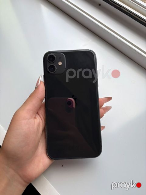 IPhone 11, 64 GB, Qara, Face ID