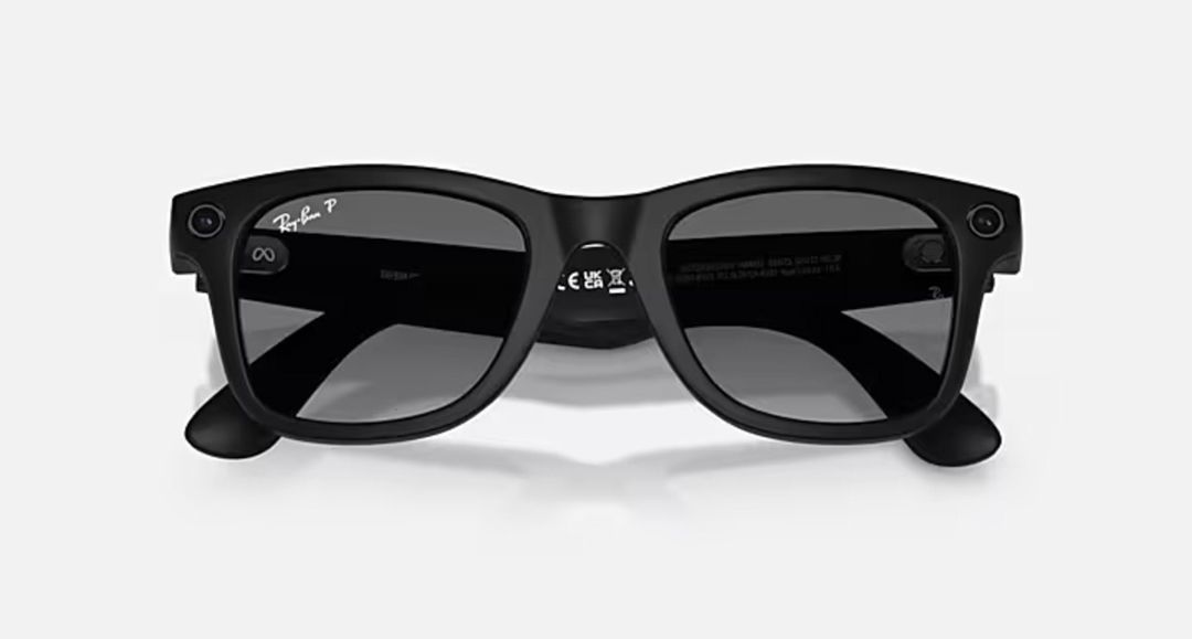 Ray-Ban Meta Wayfarer Gen 2 – Matte Black / Graphite Polarized — Elektronika, Bakı (5)