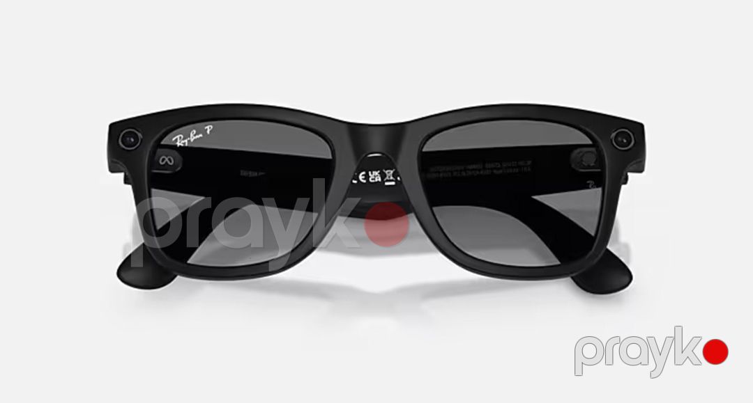Ray-Ban Meta Wayfarer (Gen 2) - Matte Black / Graphite Polarized — Səs texnikası, Bakı (4)