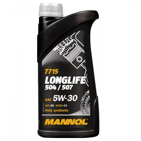Mühərrik yağı Mannol 7715 O.E.M. For VW, Audi, Skoda SAE 5W-30 1L Metal — Bakı