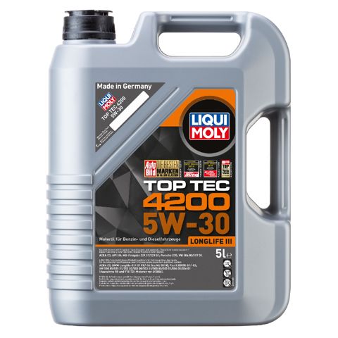 Mühərrik yağı Liqui Moly Top Tec 4200 5W-30 3707/7661 — Bakı