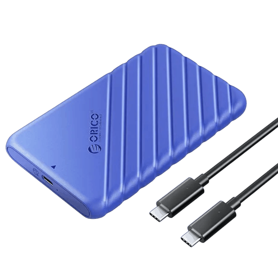Sərt disk üçün korpus Orıco 25PW1C-C3-BL-EP — Kompüterlər və noutbuklar, Bakı (2)