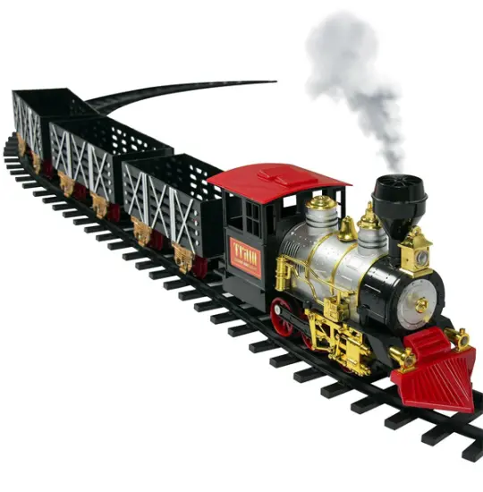 Train Locomotive Classical Simulation Model Railway BAT 2055-2 Toys — Bakı