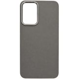 Samsung Galaxy A56 case Leather Camera Open Gray — Cases