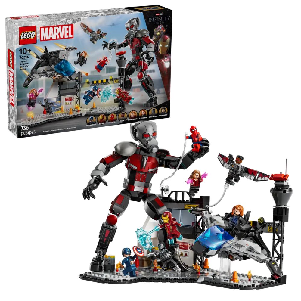 Lego Super Heroes Captain America: Civil War Action Battle 76314 / 5702017817873 — Mallar, Bakı (2)